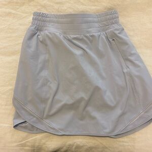 Lululemon light purple skirt with shorts in the inside